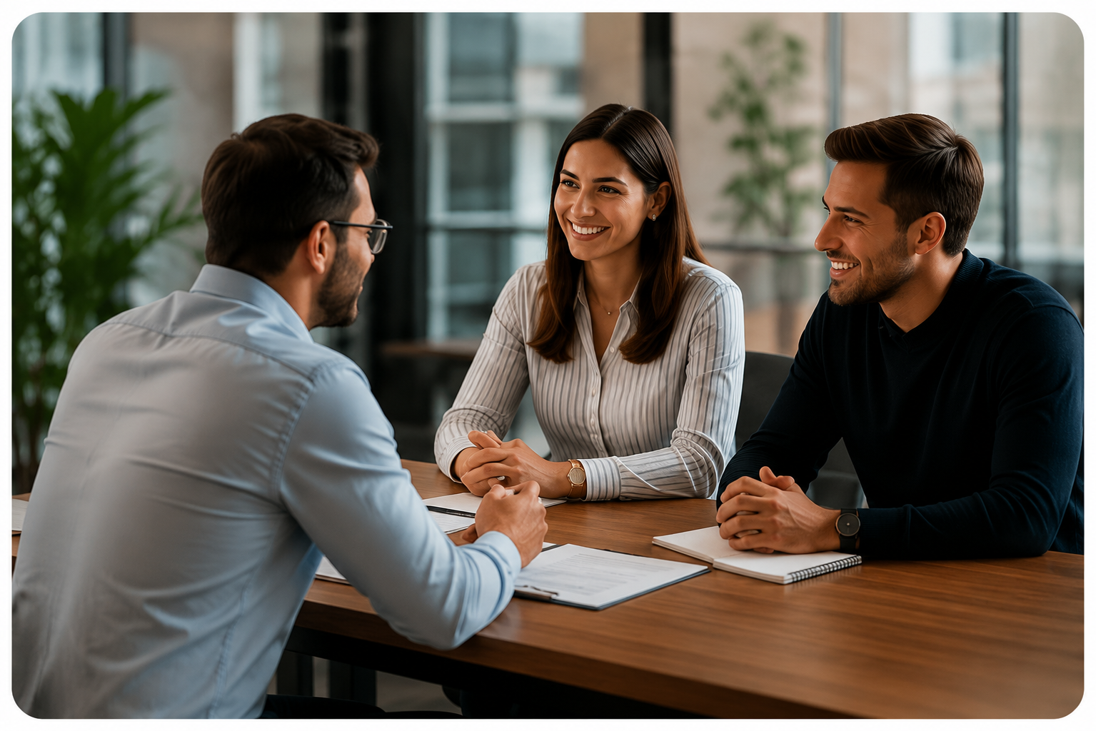 Team meeting and collaboration